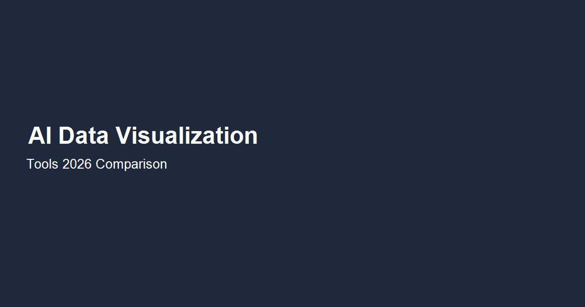 Comparison of six AI-native data visualization tools: Julius AI, Basedash, Hex, Polymer, Graphy, and Anomaly AI