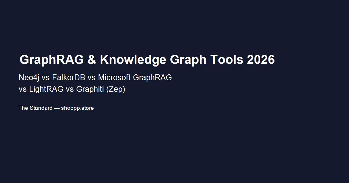 Five GraphRAG tools compared: Neo4j, FalkorDB, Microsoft GraphRAG, LightRAG, and Graphiti