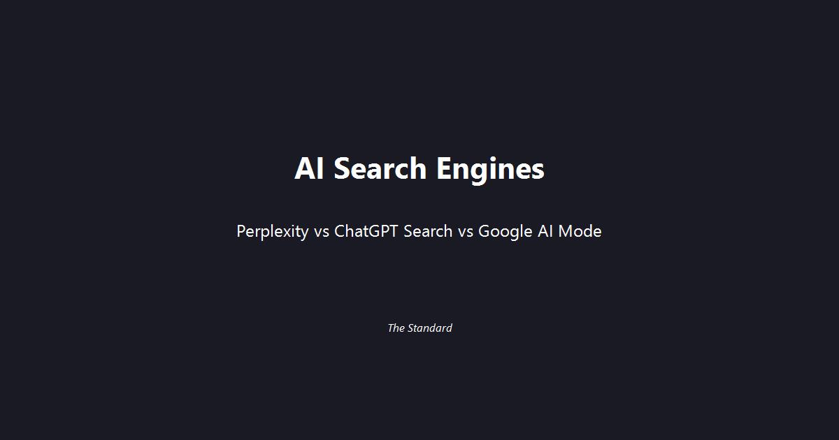 Perplexity, ChatGPT Search y Google AI Mode: tres motores de búsqueda con IA comparados en 2026