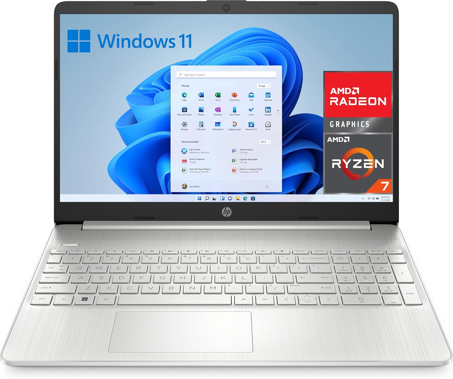 HP 15s-eq2188ns 15.6" FHD Ryzen 7 16GB 1TB